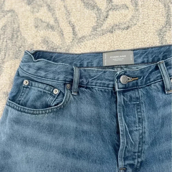 Everlane 90s Cheeky Ankle Jean in Medium Blue Size 30 - Picture 11 of 16